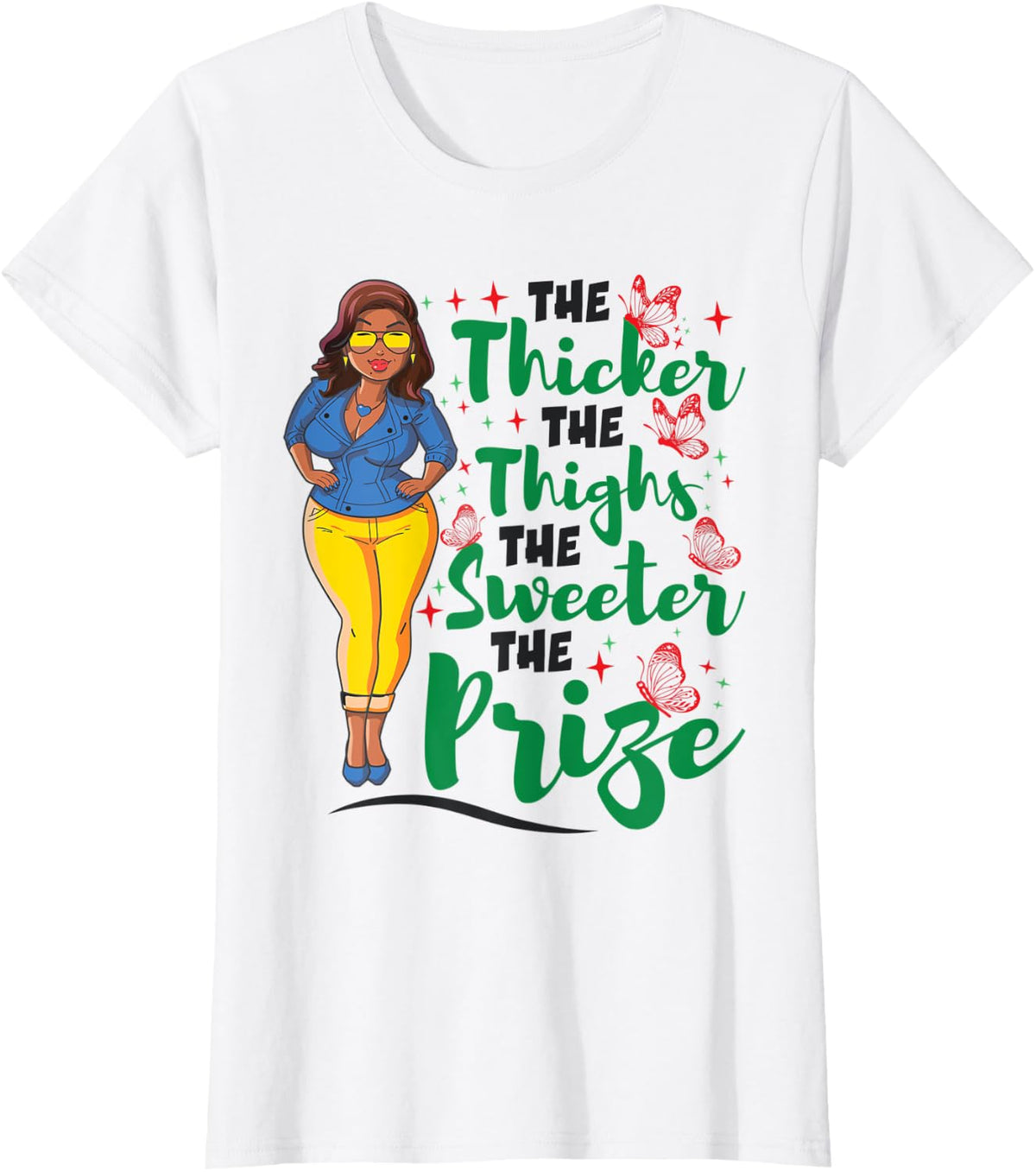 Black History Freedom Day Women Juneteenth T-Shirt - White