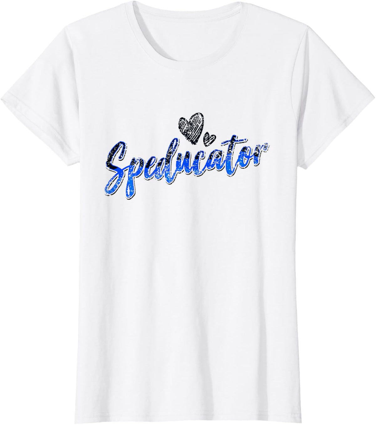 Speducator Sped Special Education Teacher Awareness Cute T-Shirt - White