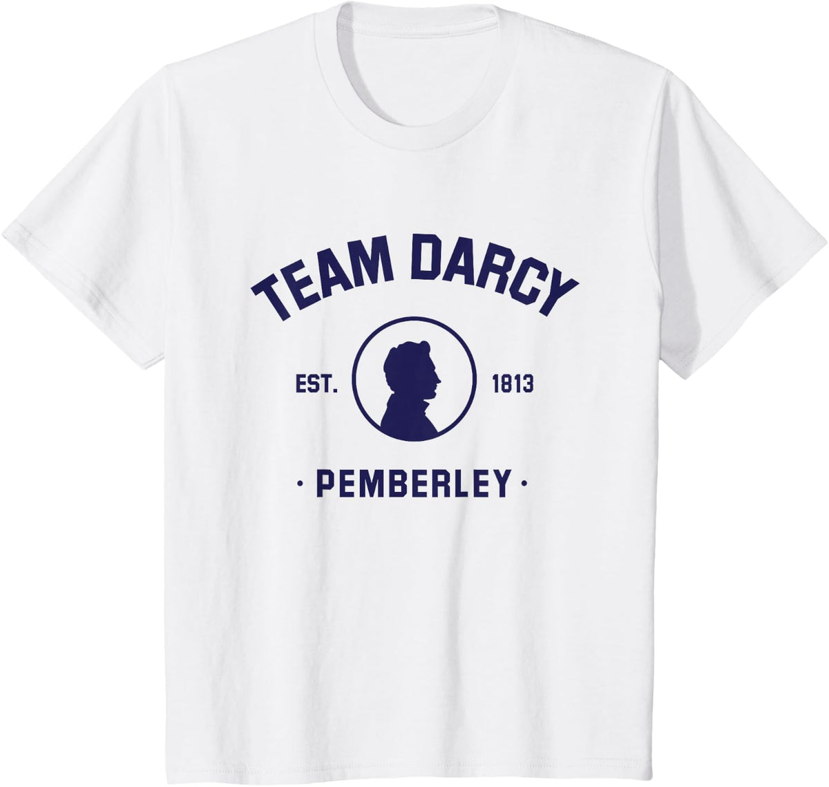 Jane Austen Bookworms Club Mr Pride and Prejudice T-Shirt - White