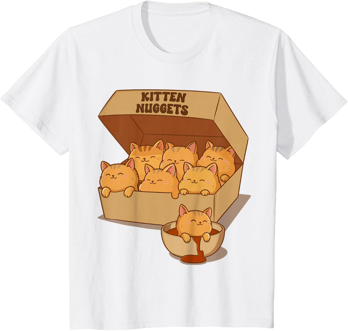 Kitten Nuggets Gourmet T-Shirt - White