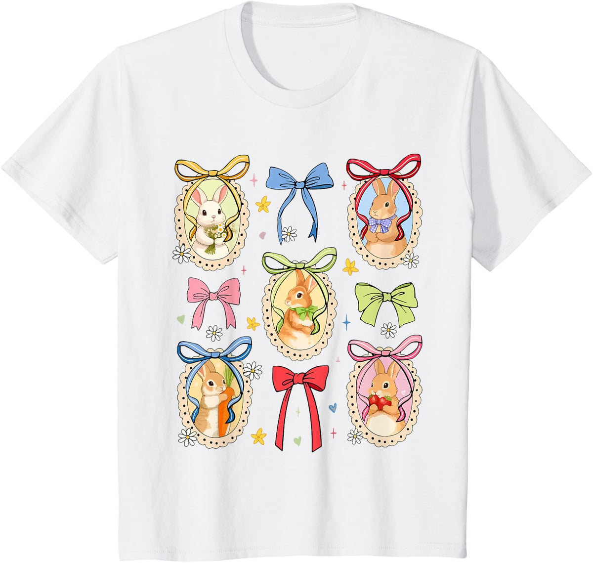 Women Girls T-Shirt - White