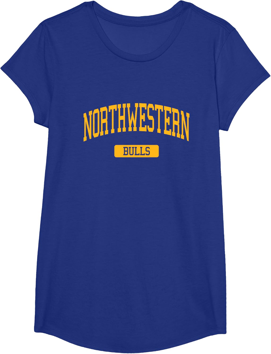 Northwestern High School HS Miami FL Varsity Sports T-Shirt - Girls Royal Blue