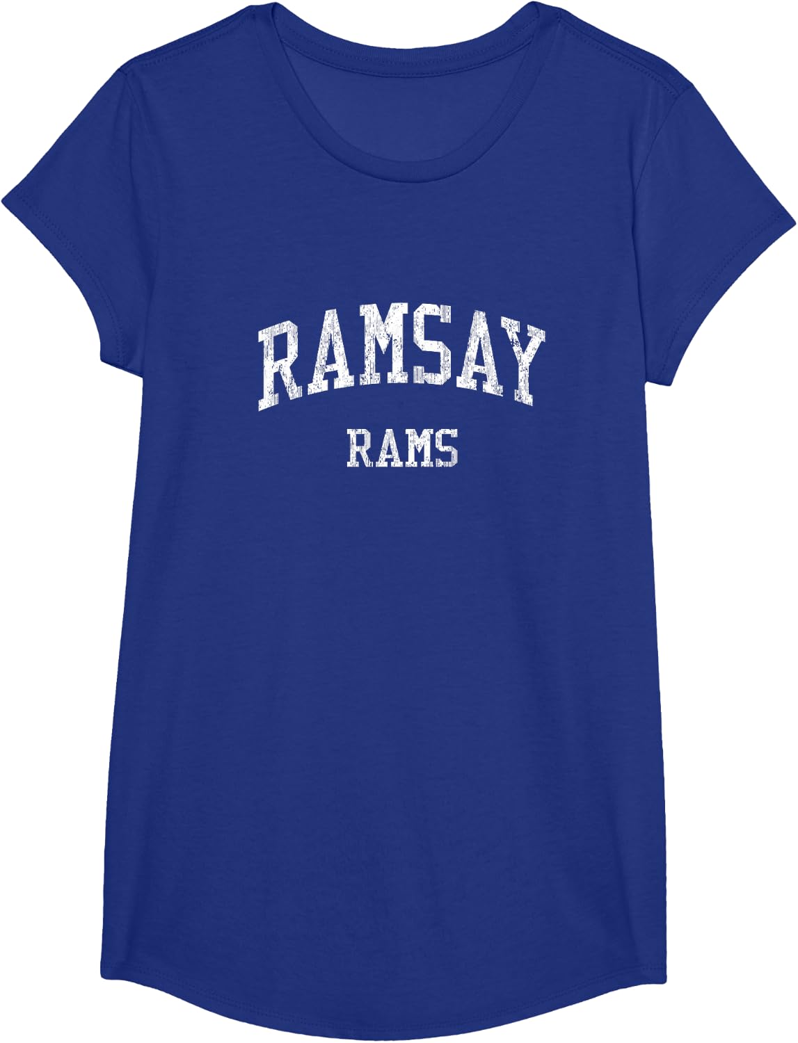 Ramsay High School HS Birmingham AL Vintage Sports T-Shirt - Girls Royal Blue