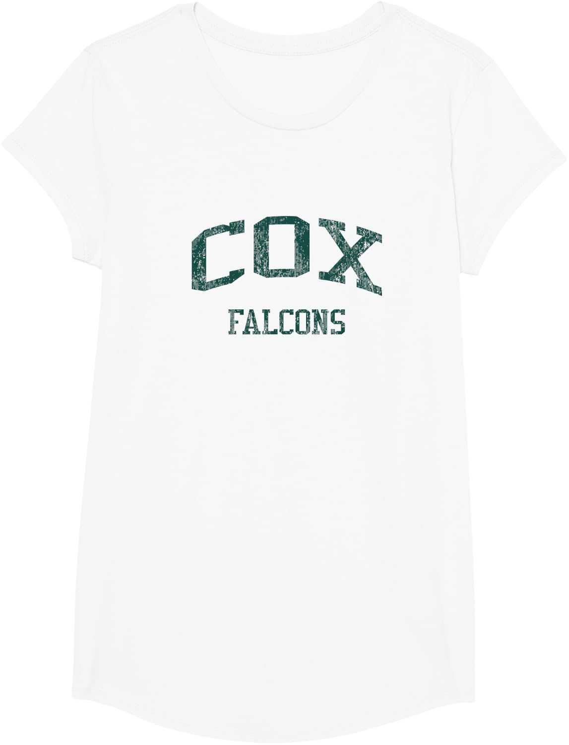 Cox High School HS Virginia Beach VA Vintage Sports T-Shirt - Girls White