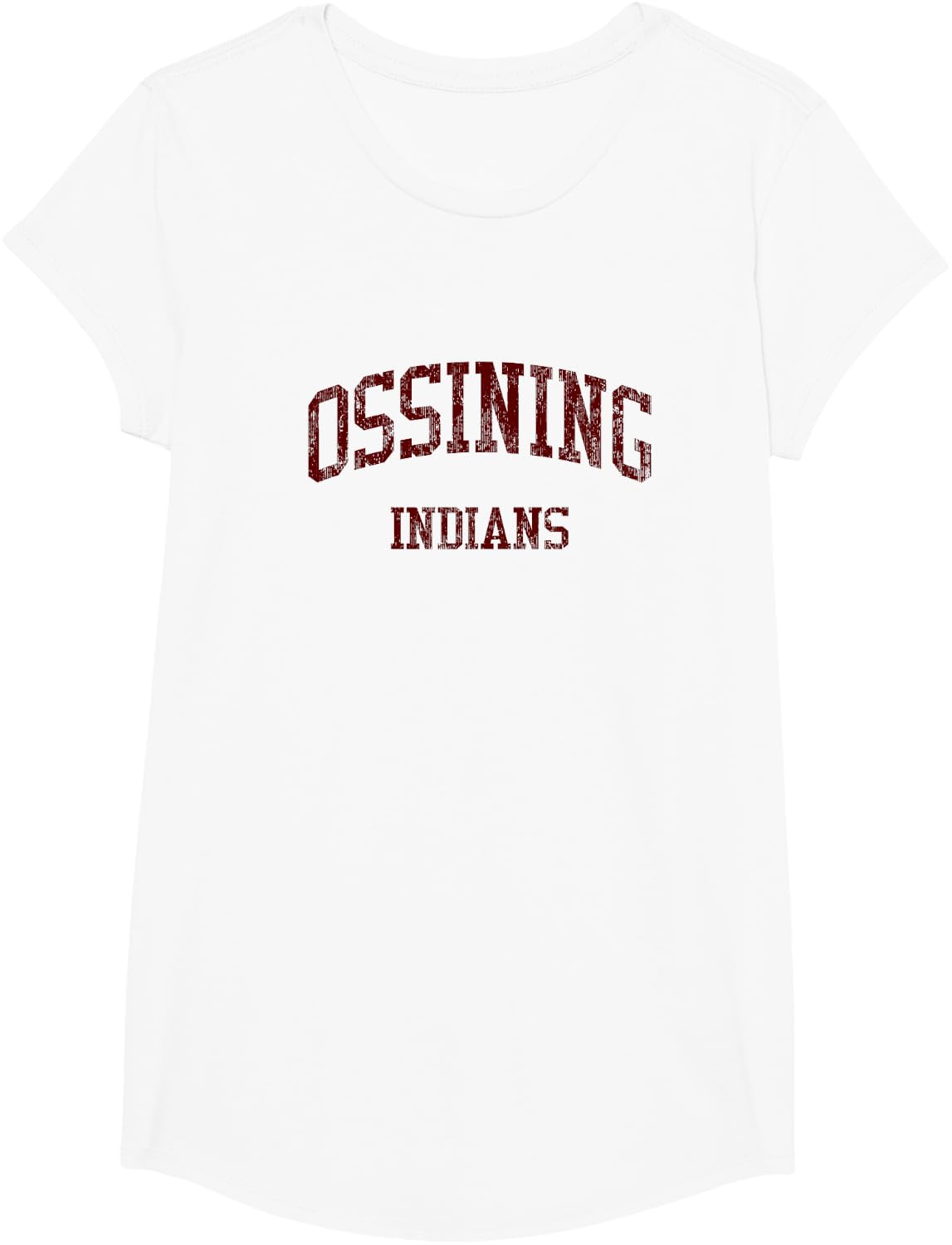 Ossining High School HS Ossining NY Vintage Sports T-Shirt - Girls White