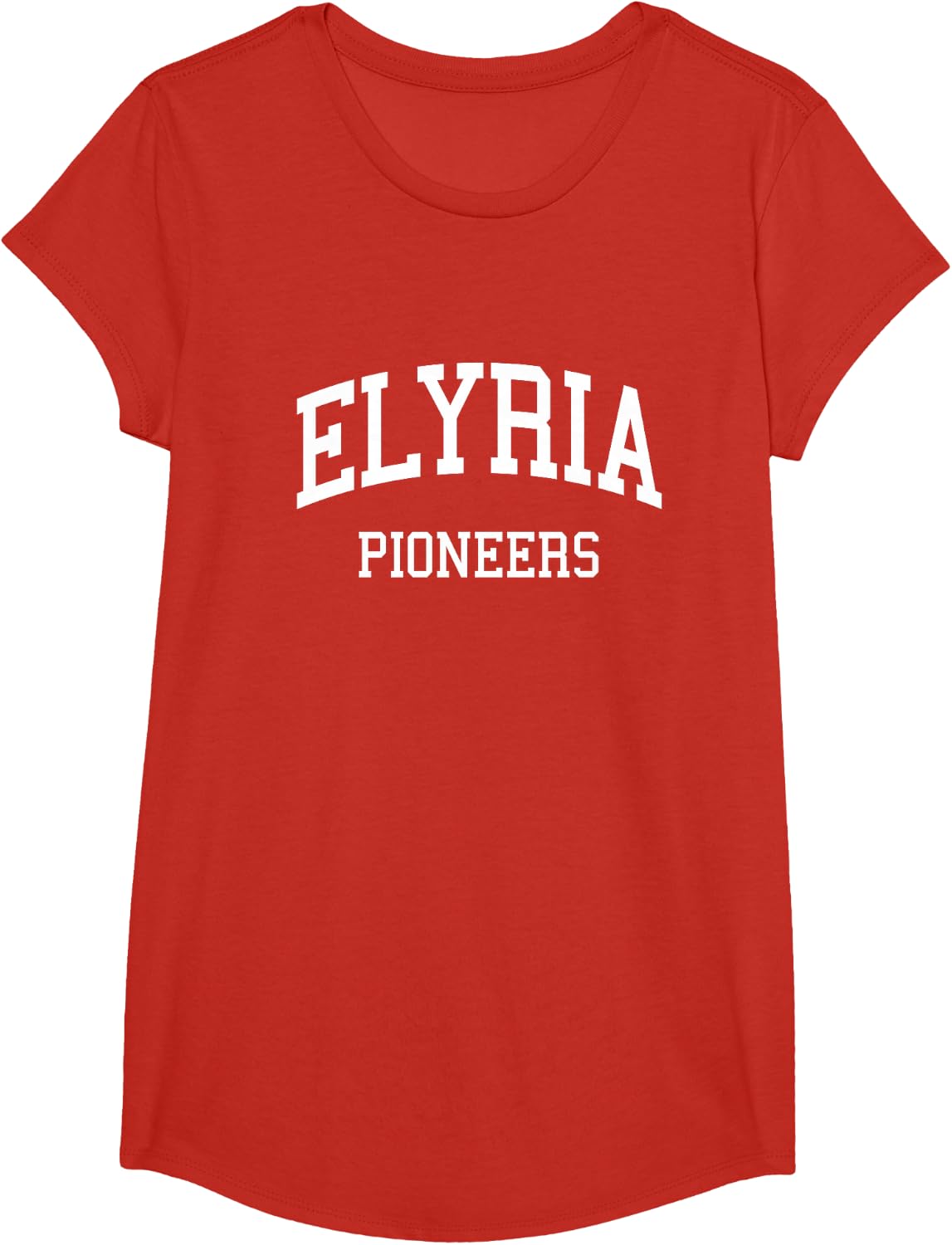 Elyria High School HS Elyria OH Retro Sports T-Shirt - Girls Red
