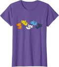 aroace Flag Pride LGBTQ Axolotl aroace T-Shirt - Purple Heather