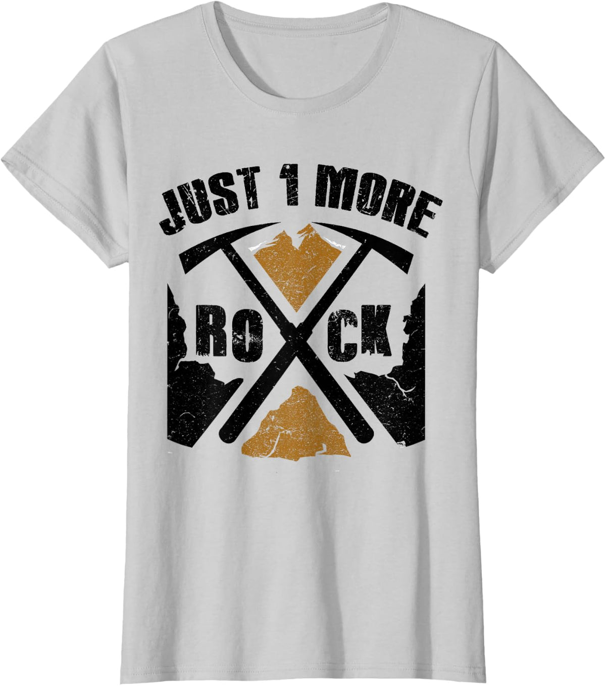 I'D Rather Be Rock Houndig Tee Geologist Archaeologist Shirt T-Shirt - Silver Grey