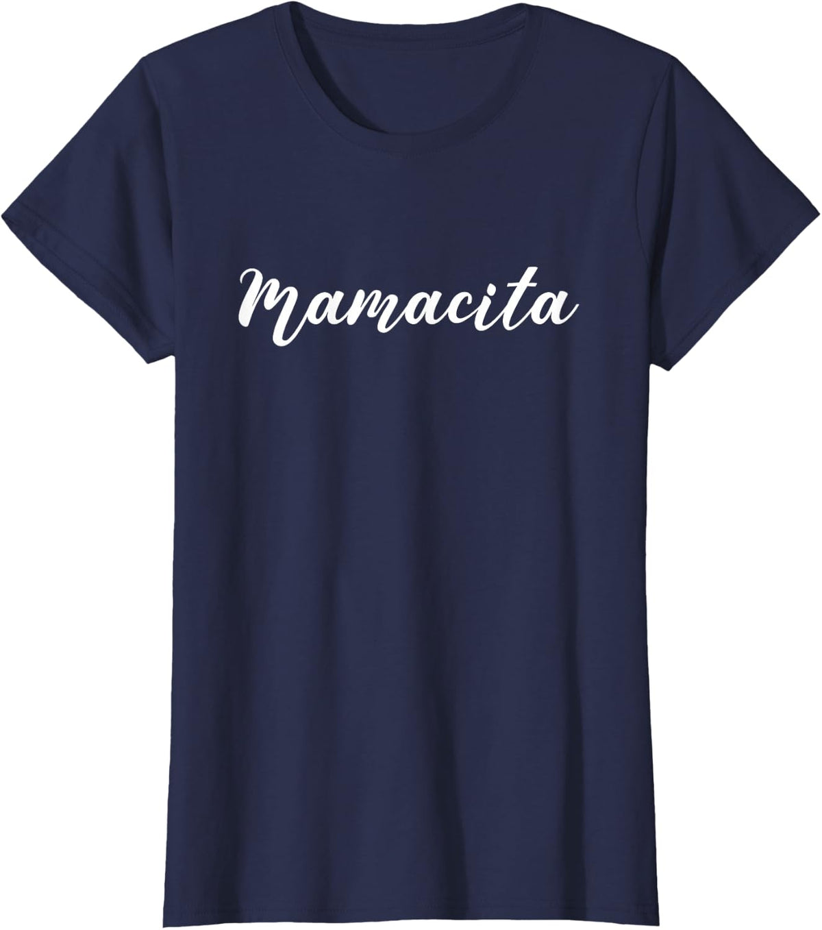 Mamacita Mum Mother Flirt Allusion Mum Life Gift T-Shirt - Navy Blue