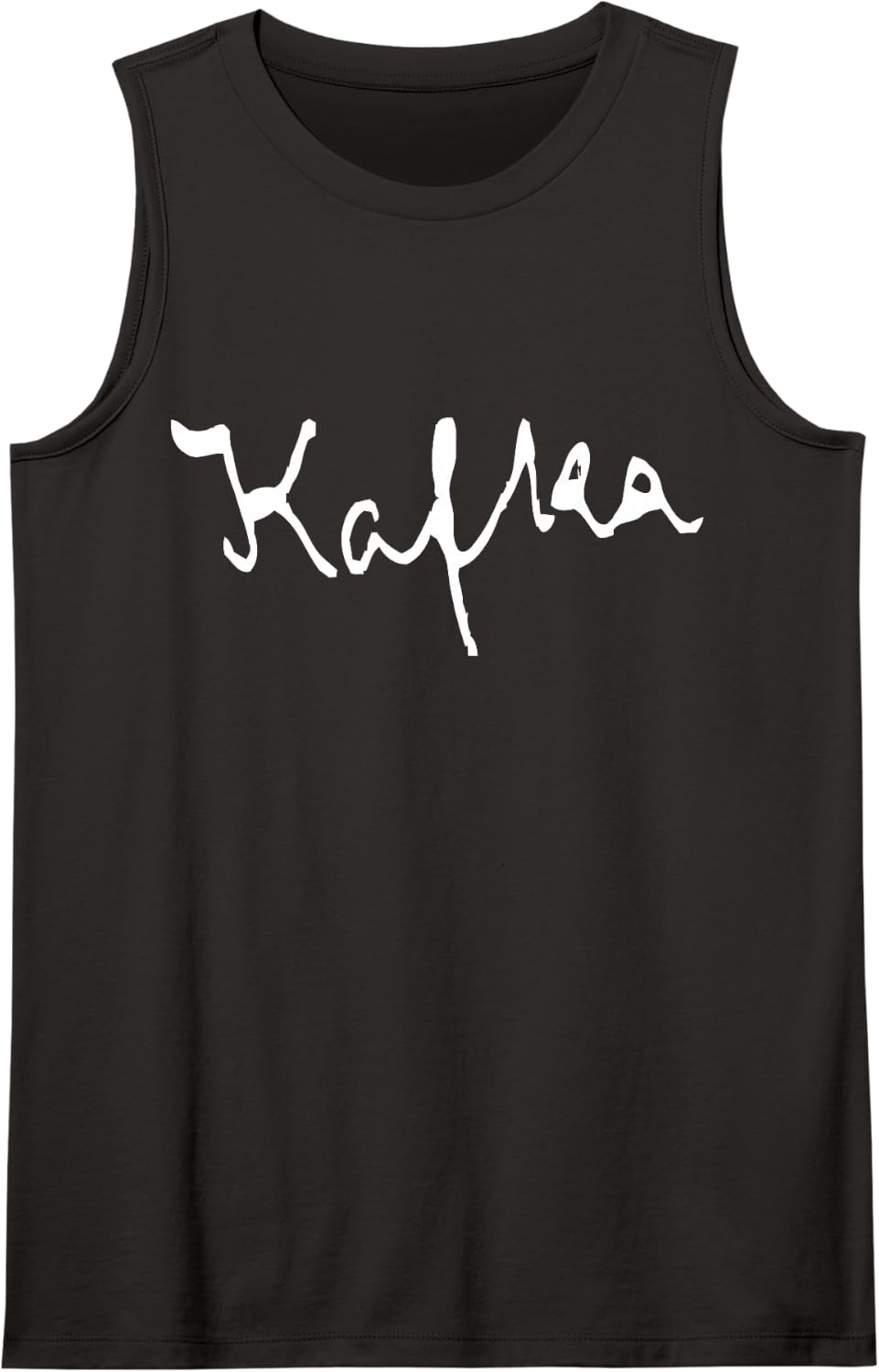 Franz Kafka Signature Retro Literature Metamorphosis Writer Tank Top - Black