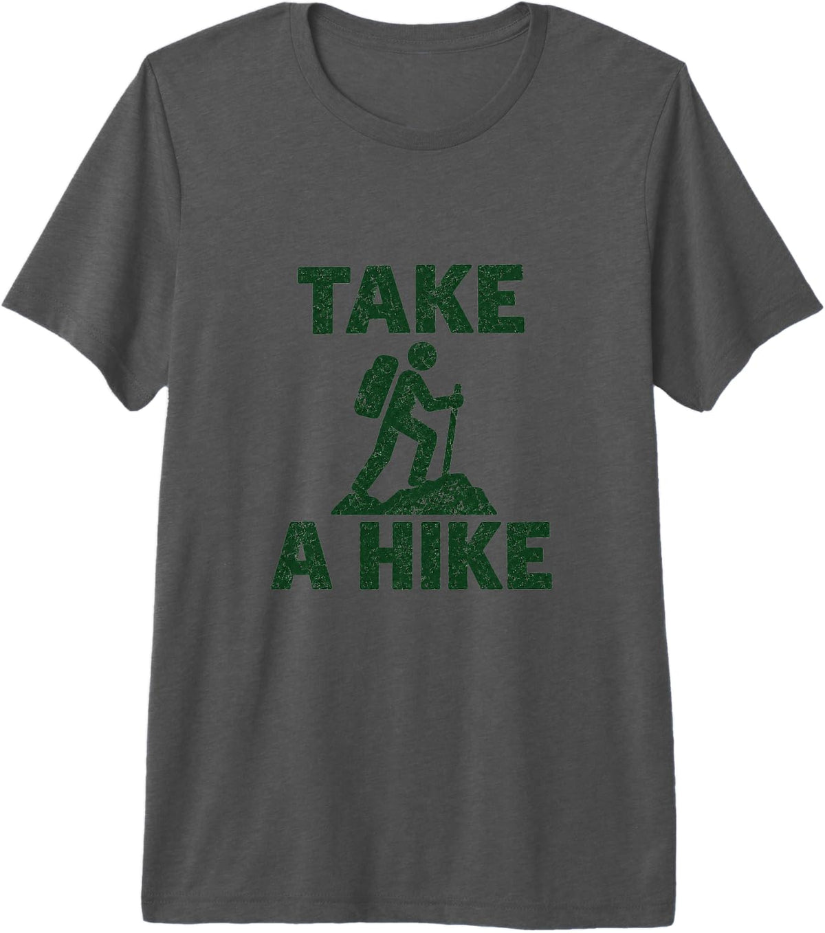 Take A Hike Premium Tri-Blend T-Shirt - Grey