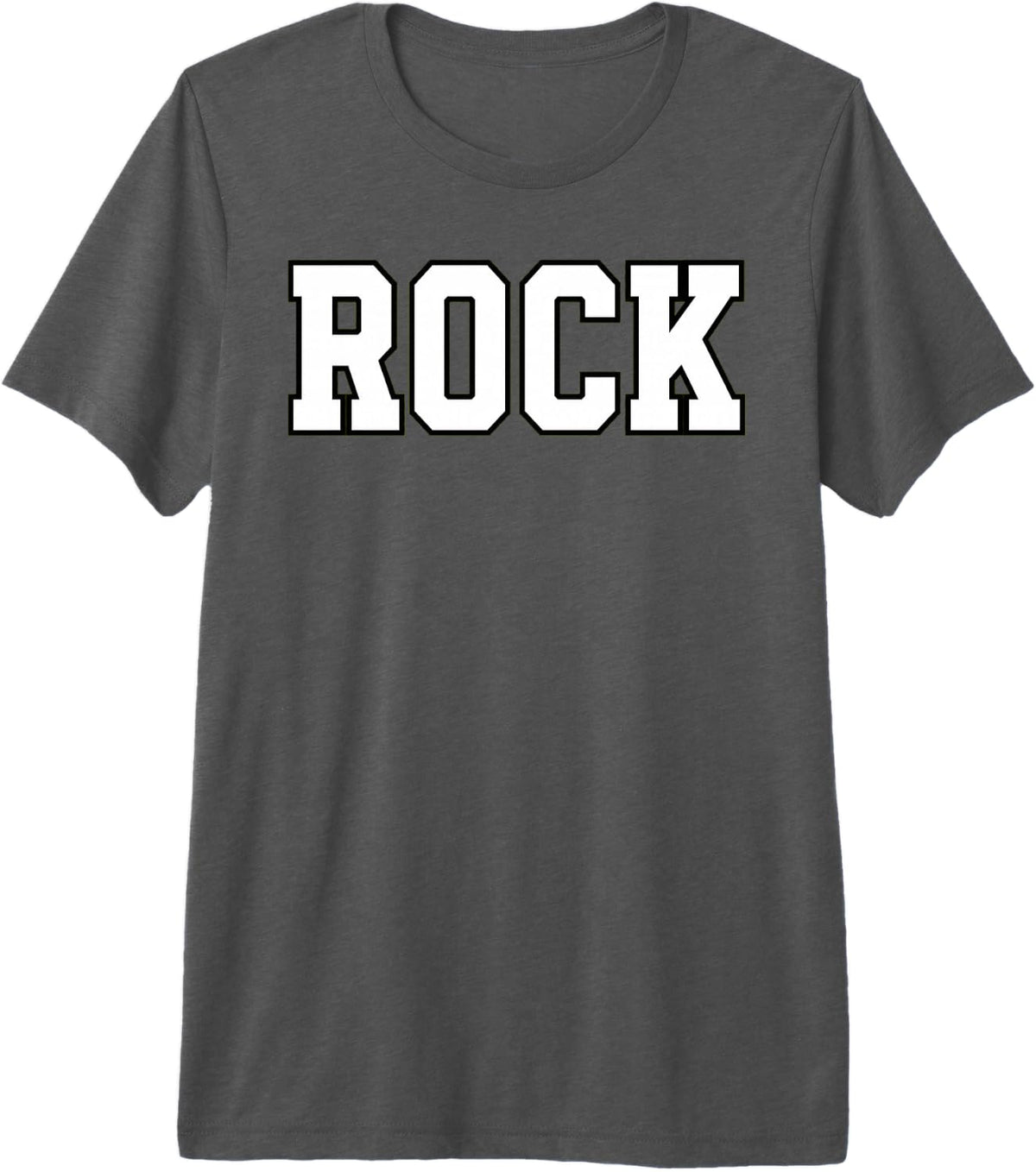 Rock Premium Tri-Blend T-Shirt - Grey