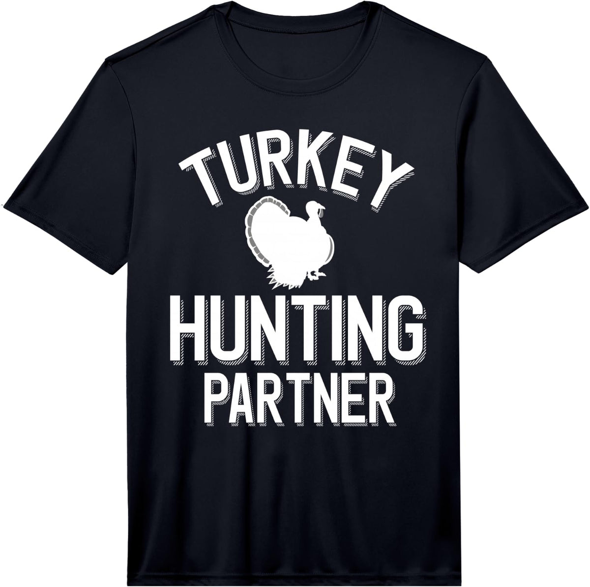 Men's Turkey Hunting Partner Performance T-Shirt - Black