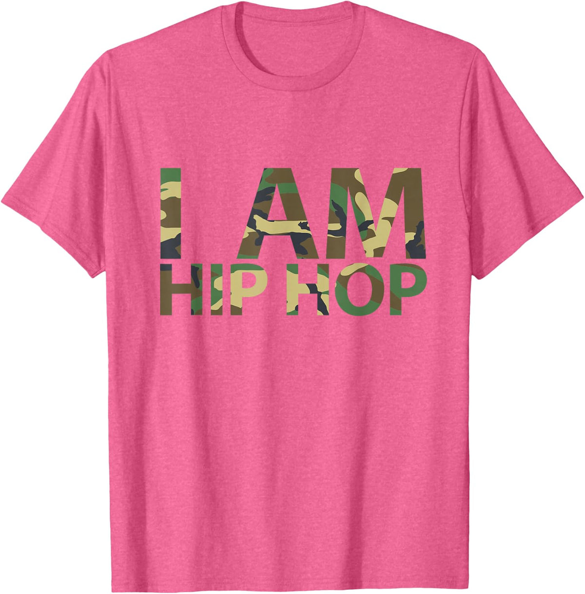 I Am Hip Hop - Urban T-Shirt T-Shirt - Pink Heather