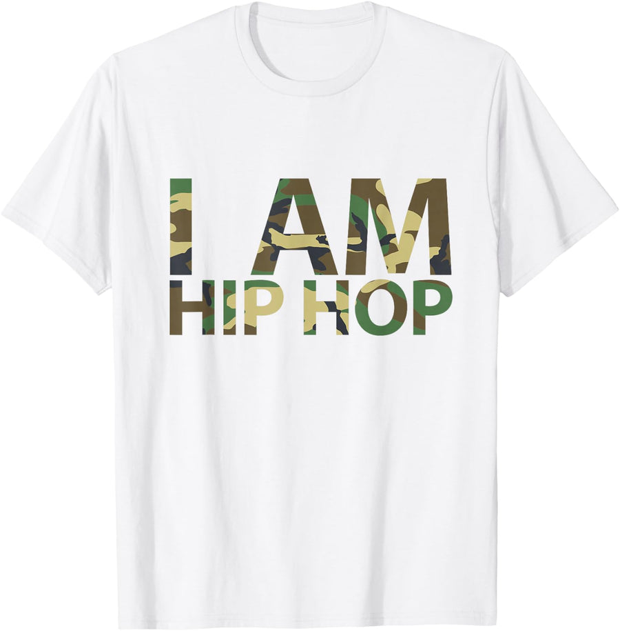 I Am Hip Hop - Urban T-Shirt T-Shirt - White