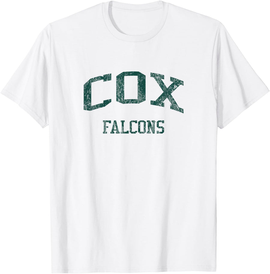 Cox High School HS Virginia Beach VA Vintage Sports T-Shirt - White