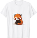Cool Cute Funny Red Panda T-Shirt - White
