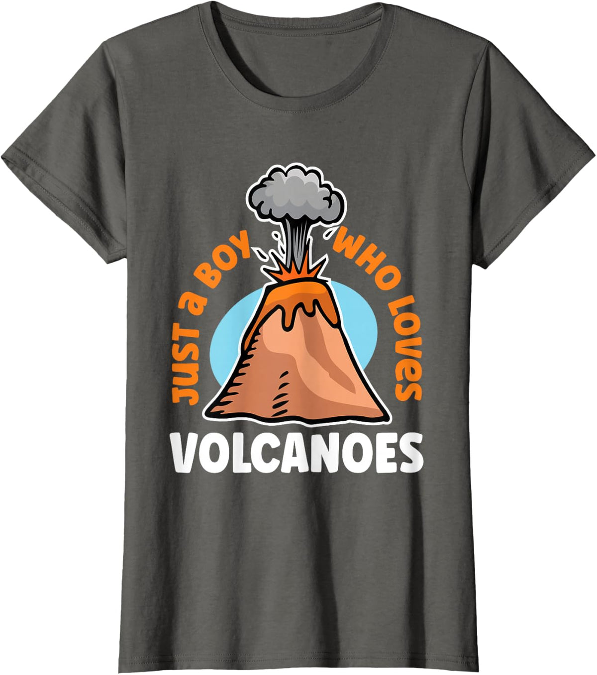 Geologist Volcano Geology Rock Hunter Rock Hunting T-Shirt - Asphalt Grey