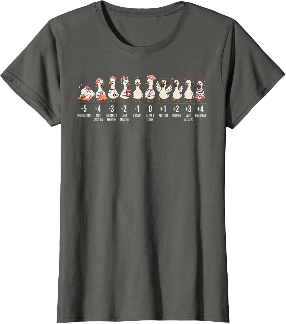Nursing T-Shirt - Asphalt Grey