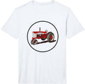 IH Farmall Model 460 Tractor Vintage Distressed Print Performance T-Shirt - White
