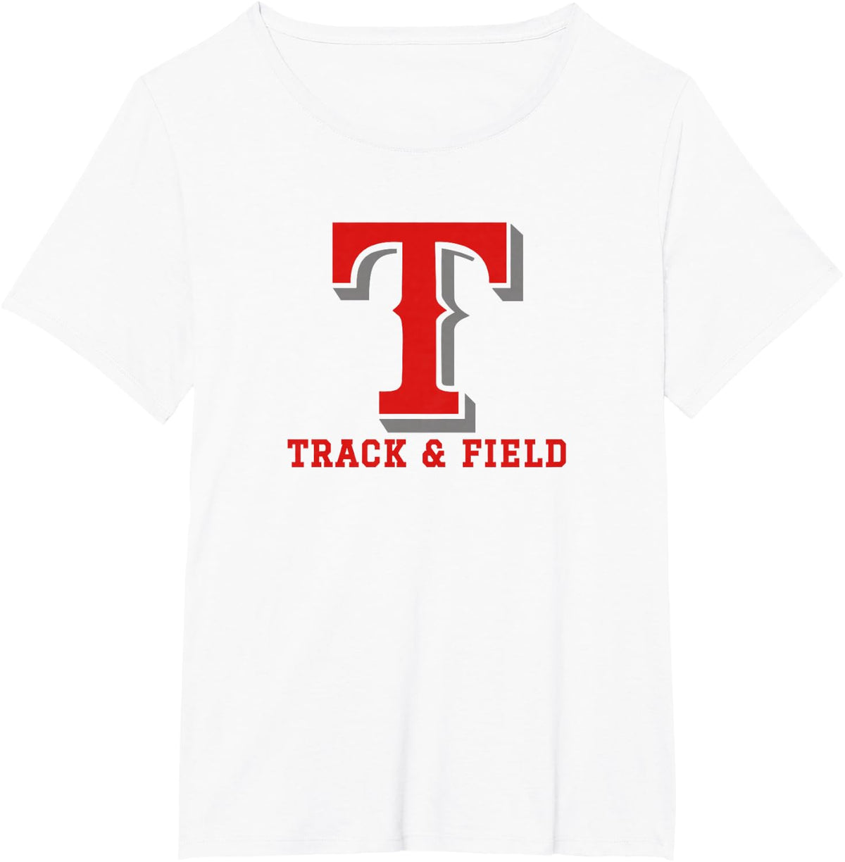 Northeast Lauderdale High School Trojans Track & Field T-Shirt - White
