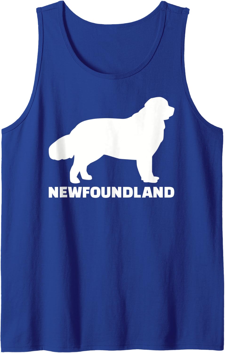 Newfoundland dog Tank Top - Royal Blue