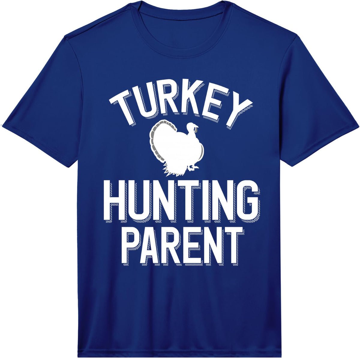 Men's Turkey Hunting Parent Performance T-Shirt - Royal Blue