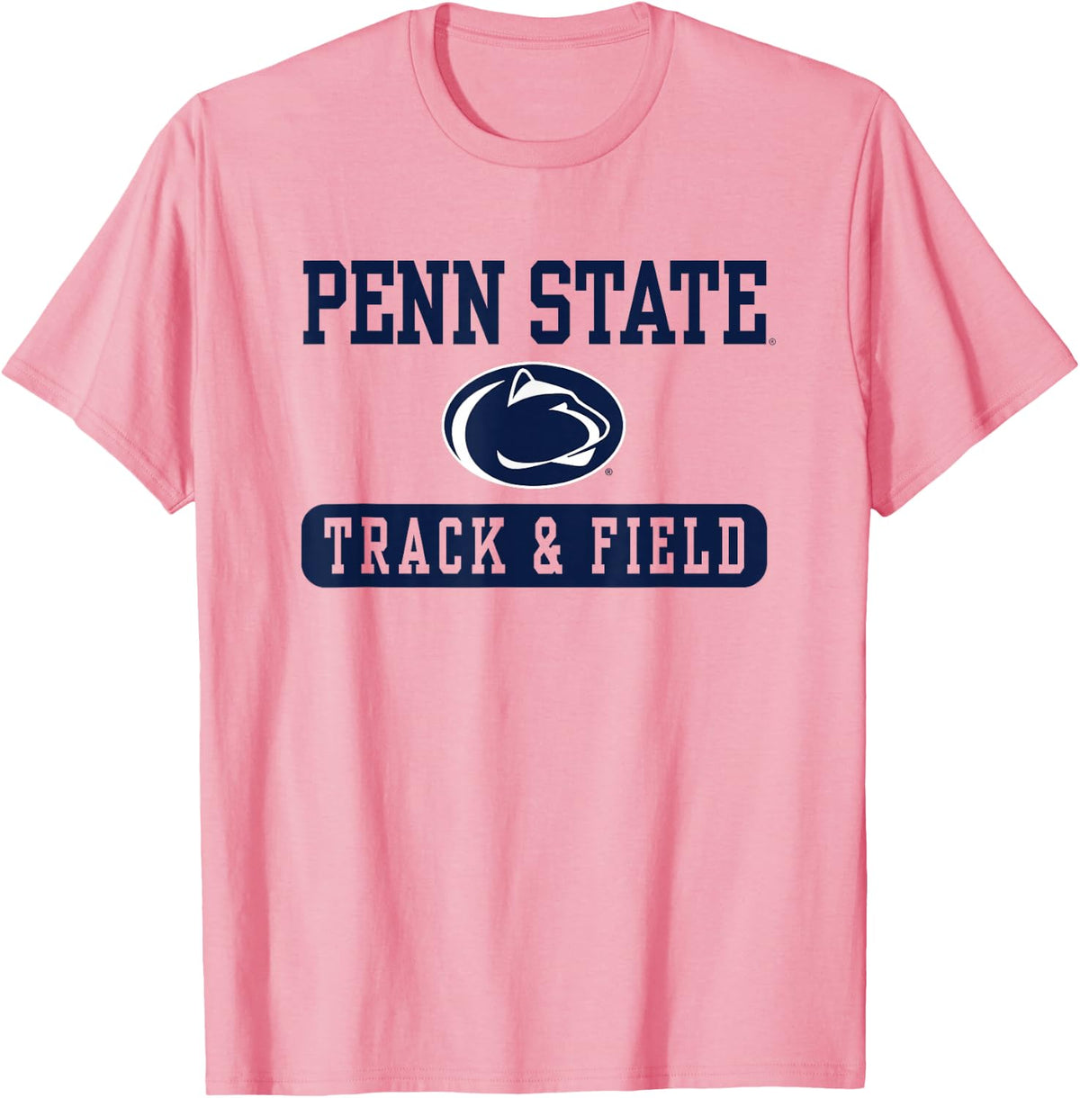 Penn State Nittany Lions Track & Field Officially Licensed T-Shirt - Pink