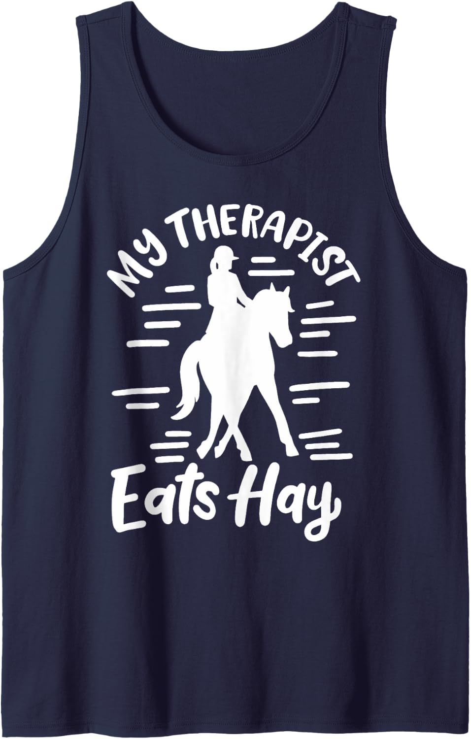 Dressage Tank Top - Navy Blue