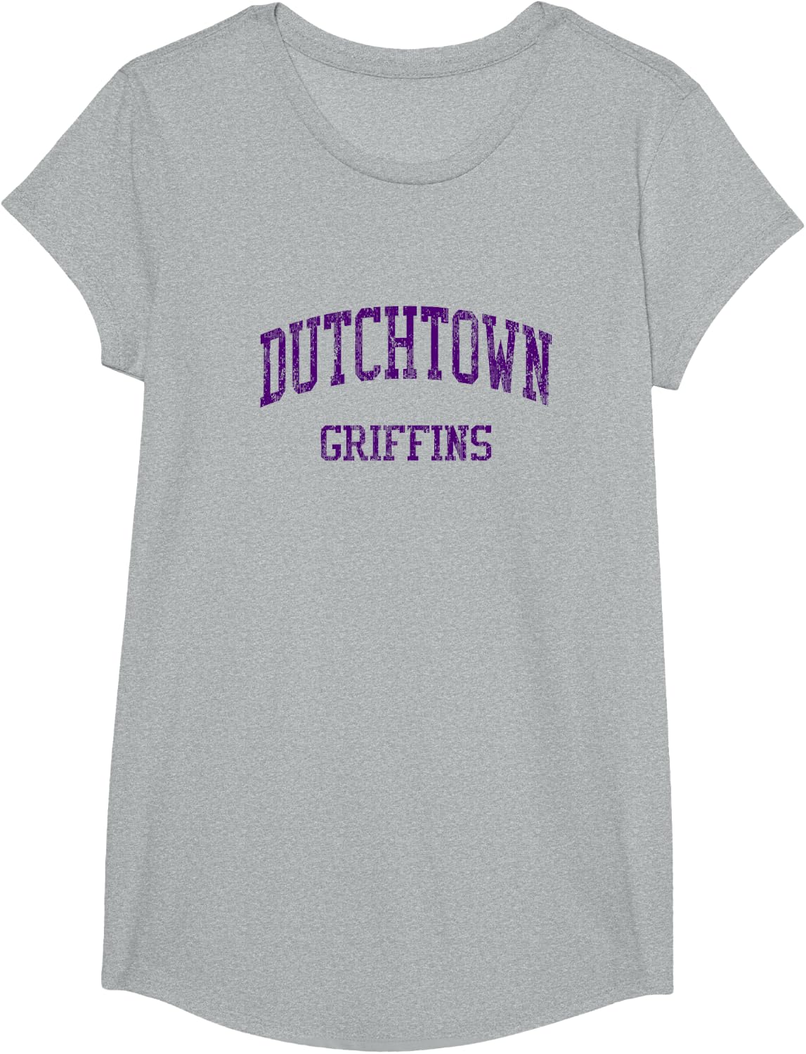 Dutchtown High School HS Geismar LA Vintage Sports T-Shirt - Girls Heather Grey