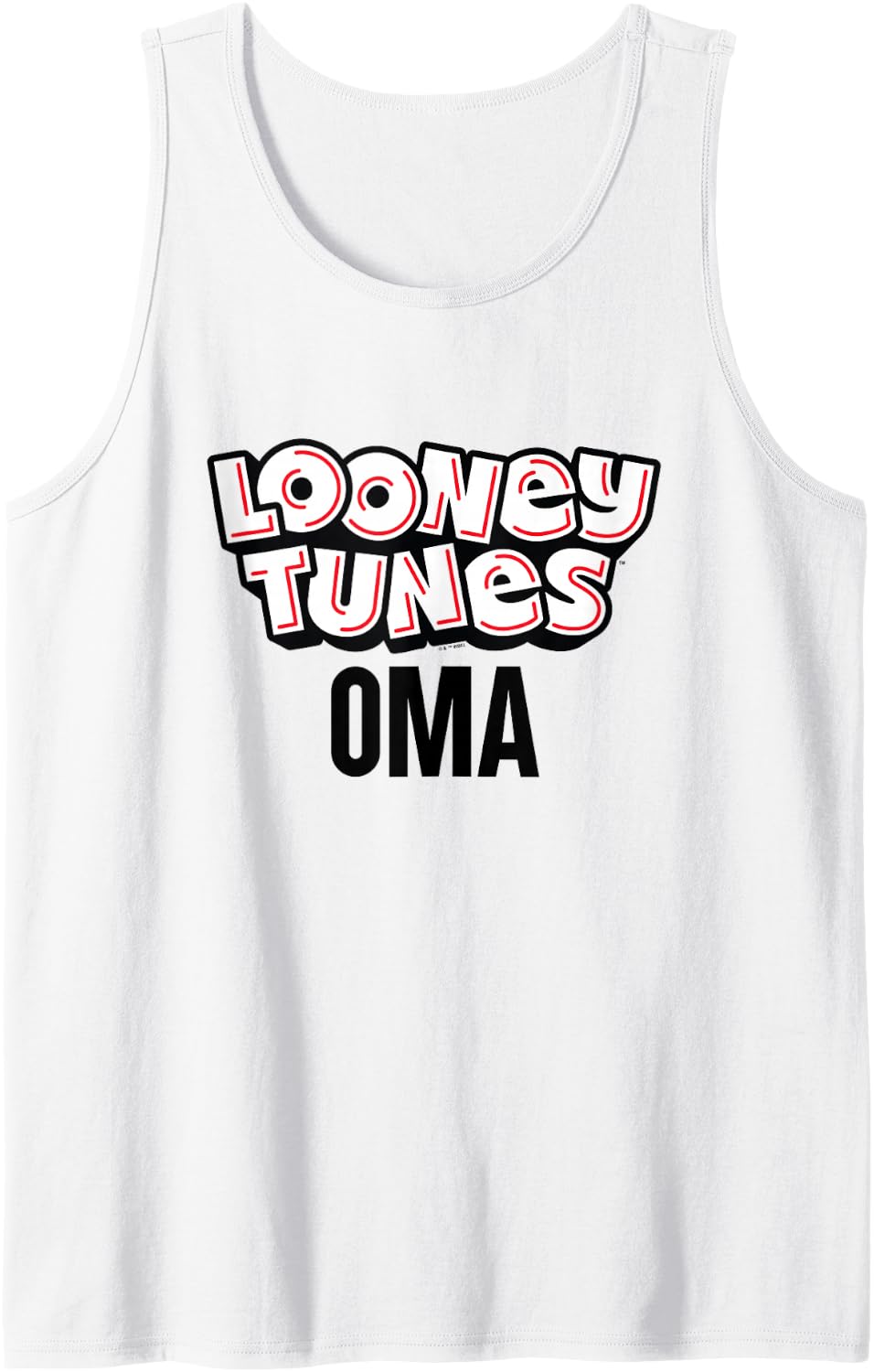 Looney Tunes Oma Sleeveless Tank Top - White