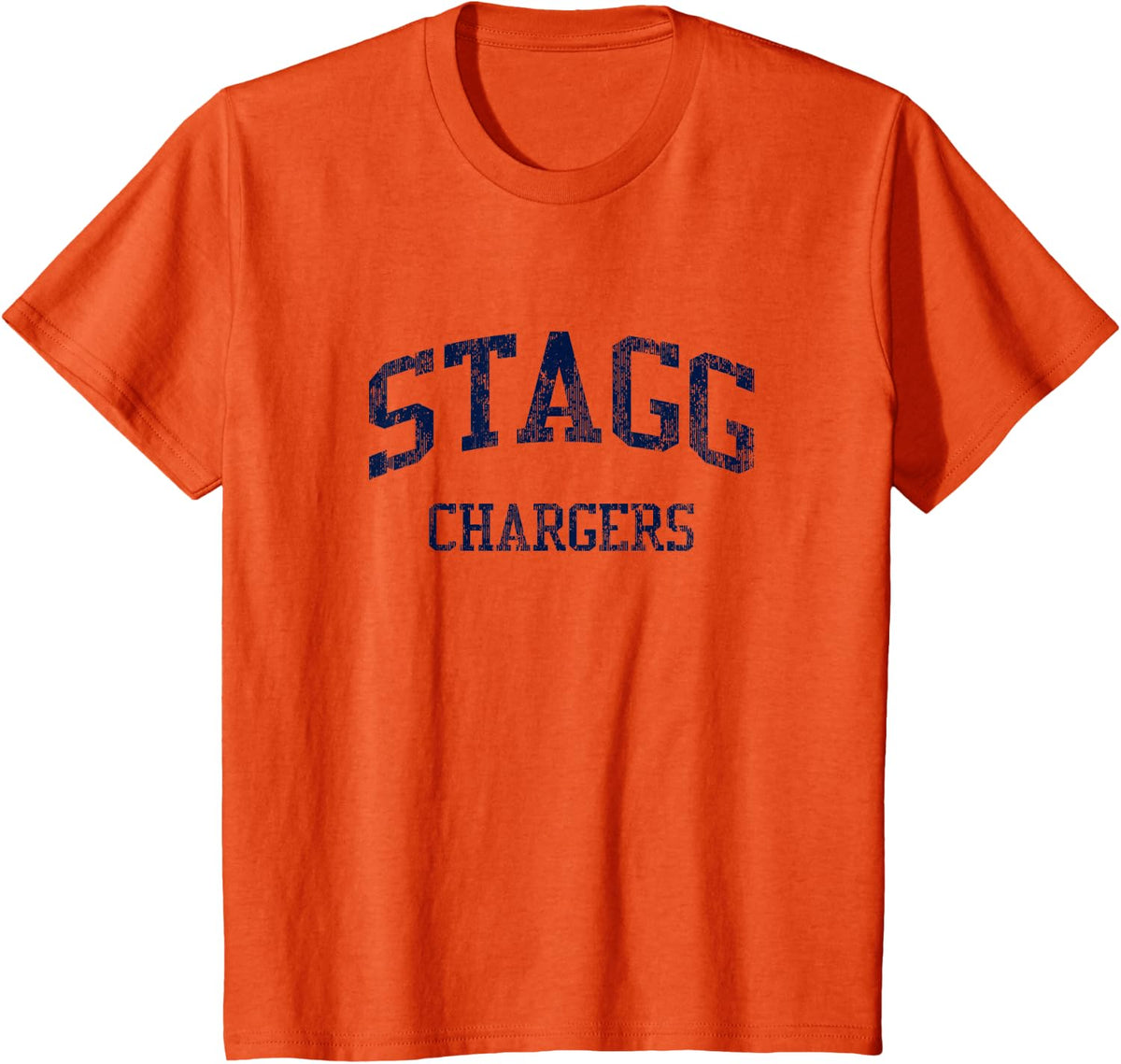 Stagg High School HS Palos Hills IL Vintage Sports T-Shirt - Orange