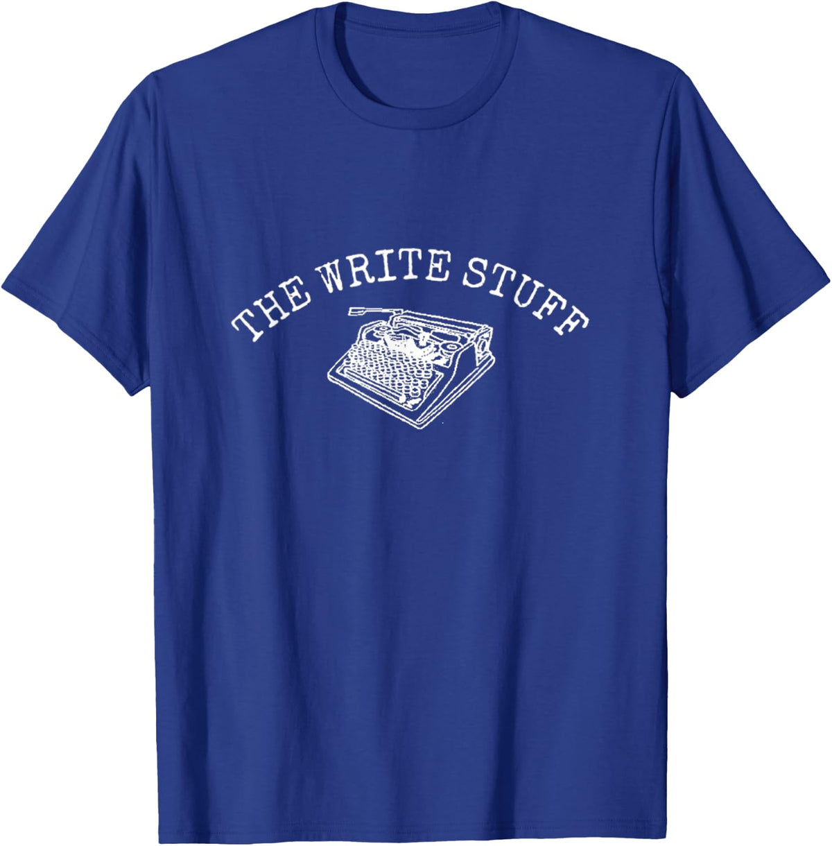 The Write Stuff Writing T-Shirt - Royal Blue