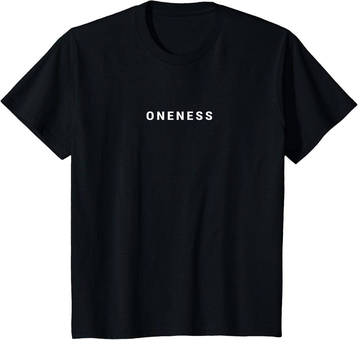 Oneness Minimalist T-Shirt - Black