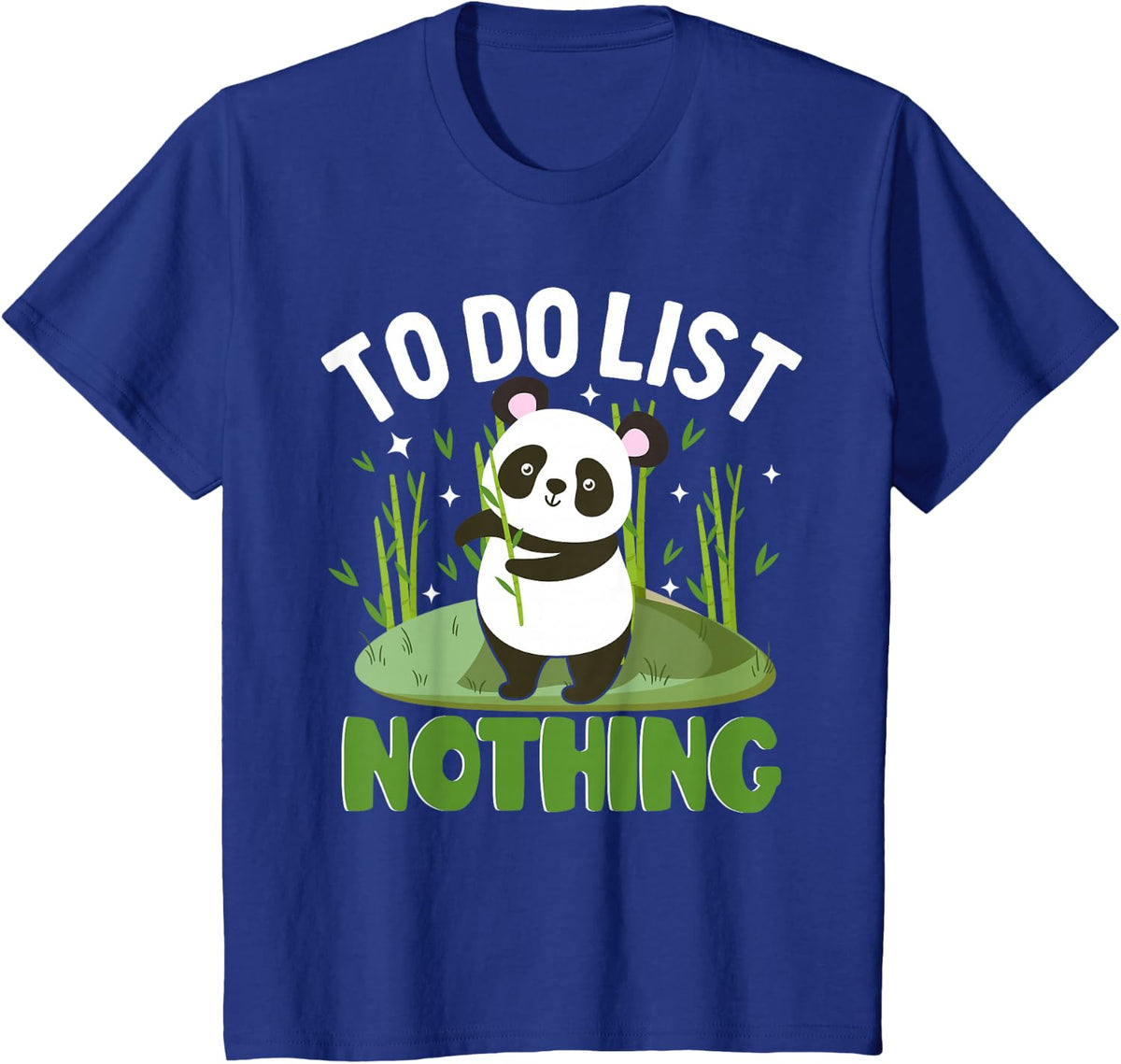 To Do List Nothing T-Shirt - Royal Blue