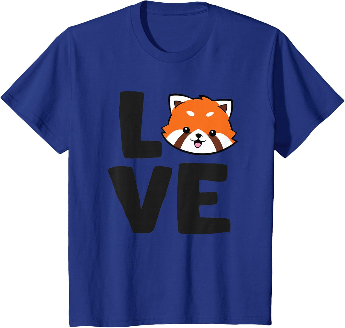 Red Panda Love Cute Red Panda T-Shirt - Royal Blue