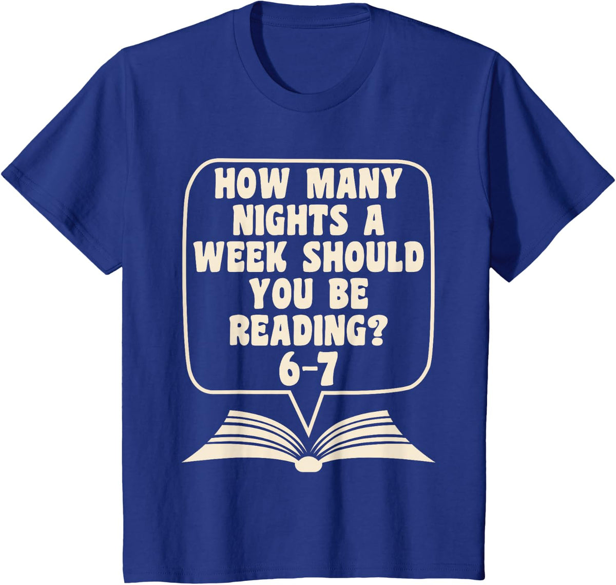 Reading 67 Meme English Teacher Funny Reader T-Shirt - Royal Blue