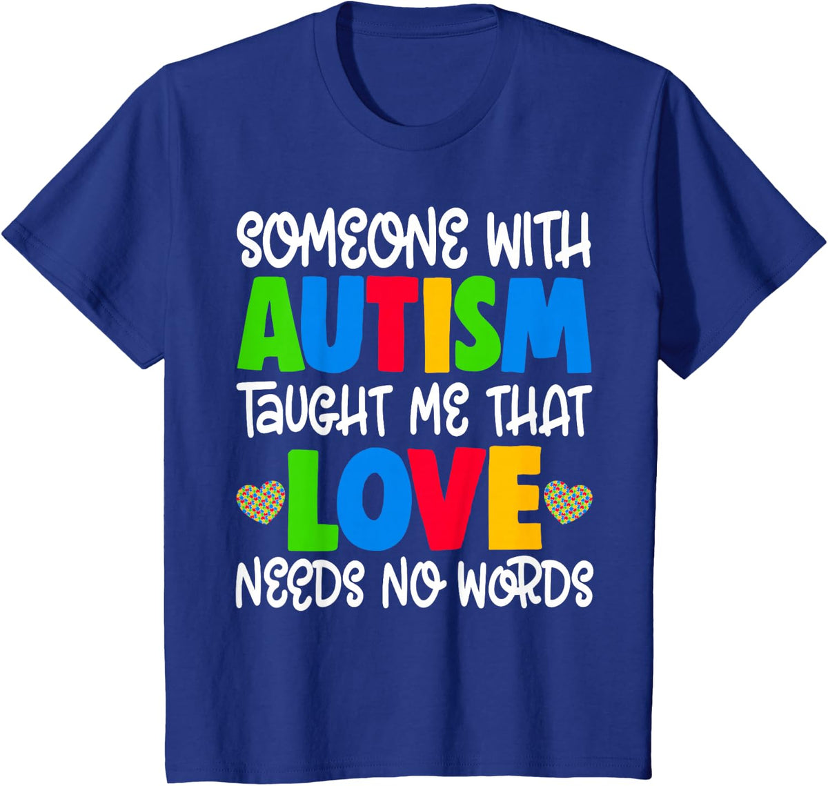 Autism Shirt Autism Mother Gift T-Shirt - Royal Blue