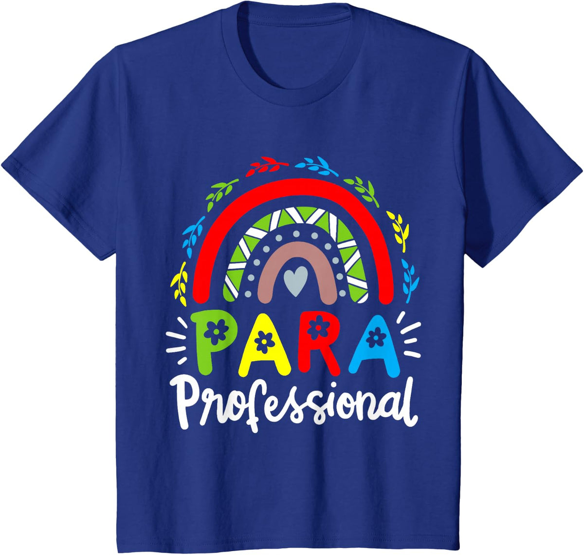 Para Paraprofessional Para Tacher Para Professional T-Shirt - Royal Blue