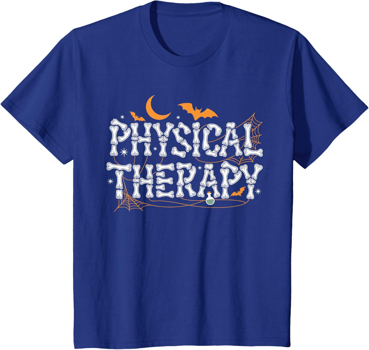 Halloween Physical Therapy Physical Therapist Costume PT Men T-Shirt - Royal Blue