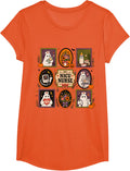 Love NICU Halloween Neonatal Intensive Care Unit Fall T-Shirt - Girls Orange