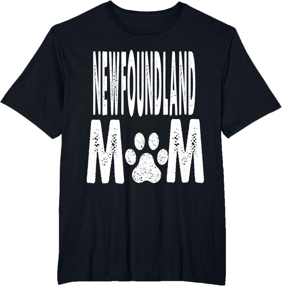 Newfoundland Mom Dog Owner Gift T-Shirt - Black