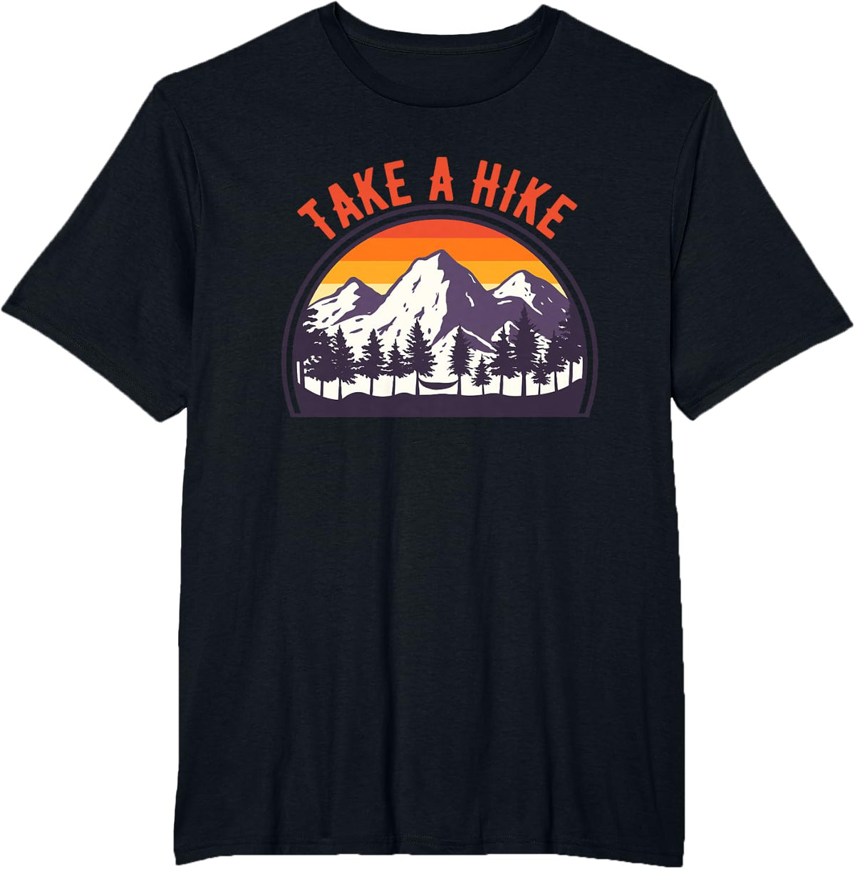 Take A Hike T-Shirt - Black