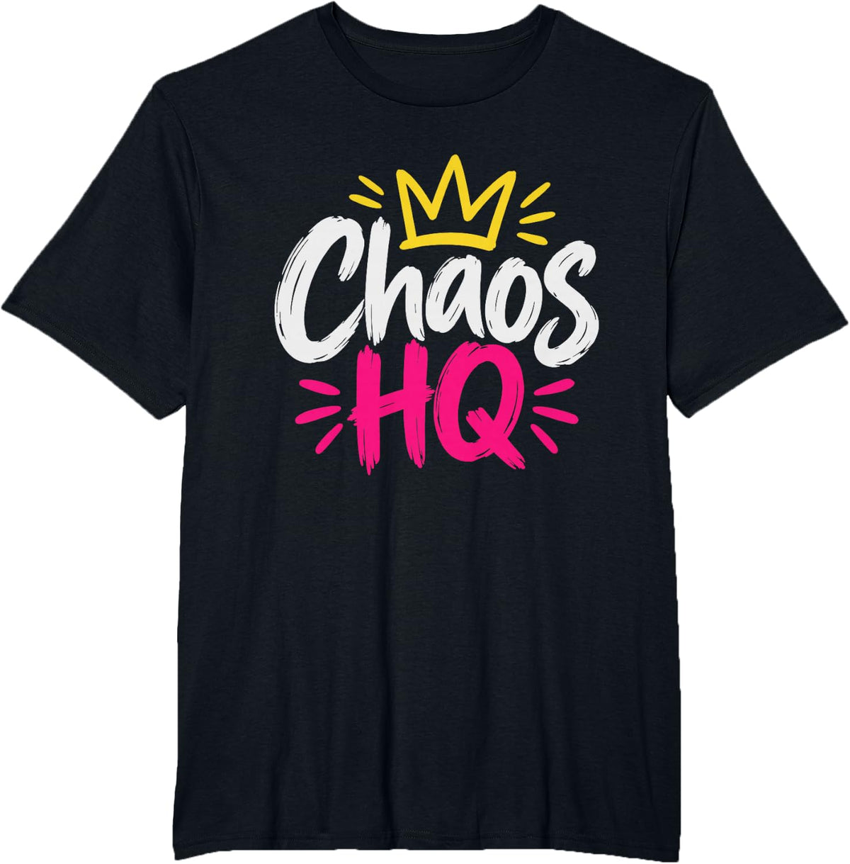 Chaos Coordinator Headquarters Running Operations Since T-Shirt - Black