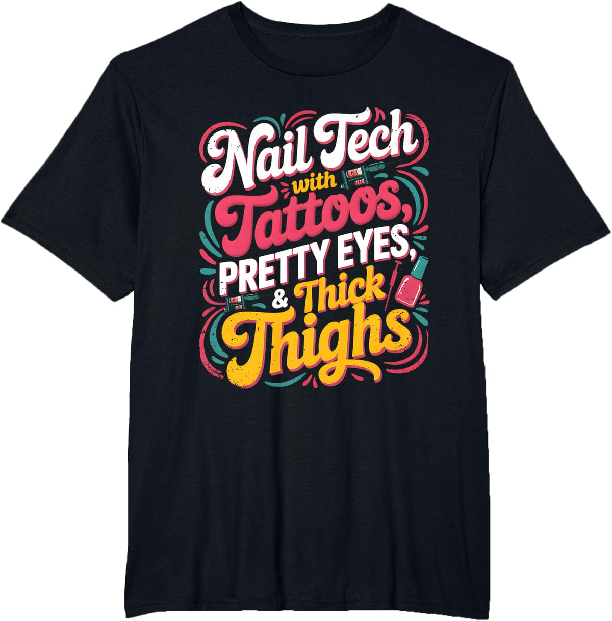 Manicurist T-Shirt - Black