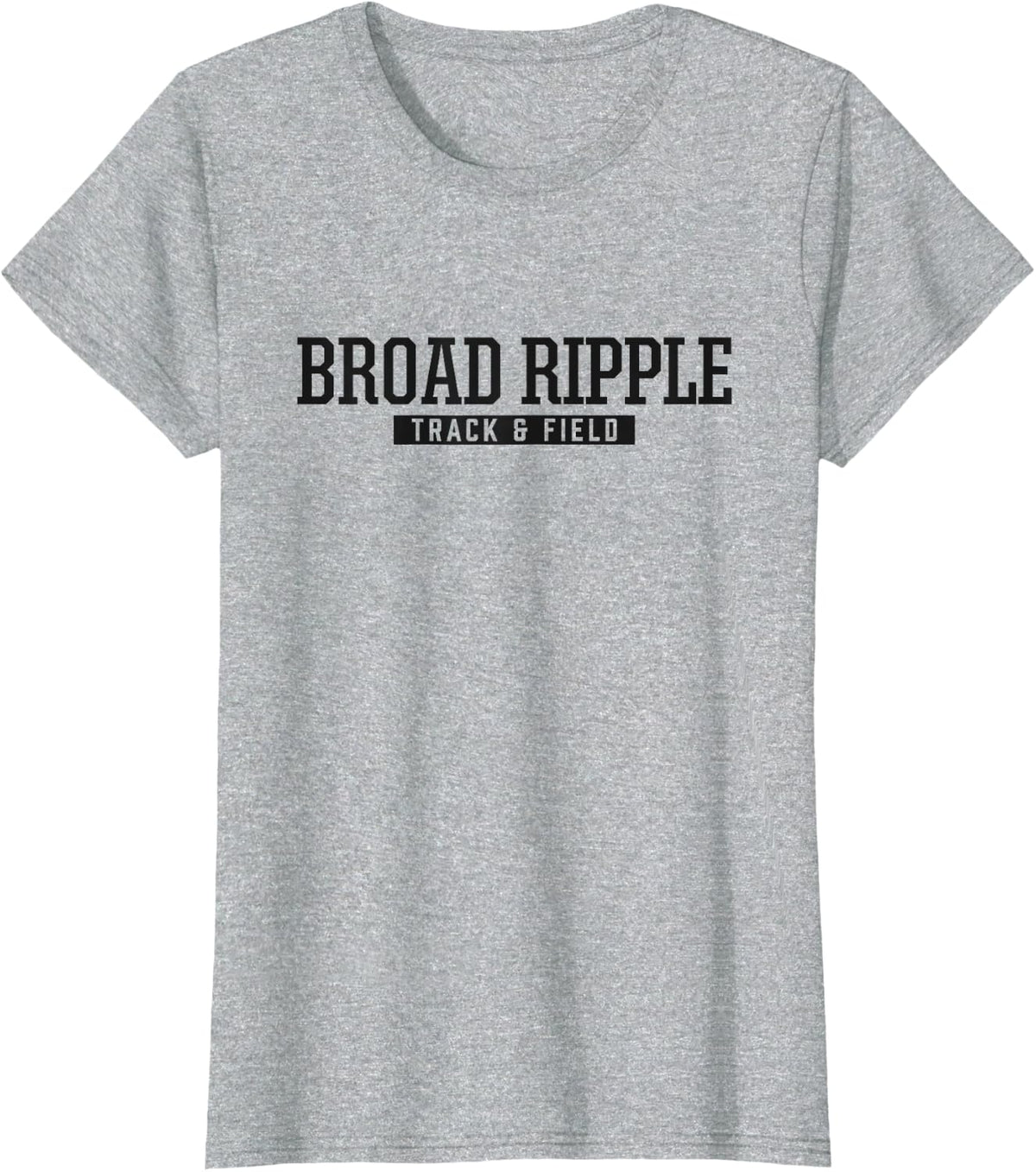 Broad Ripple High School Track & Field T-Shirt - Heather Grey