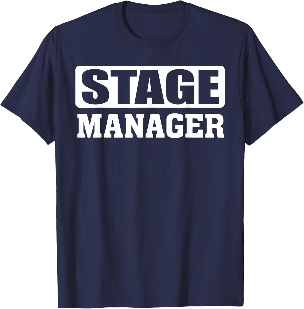 Stage Manager T-Shirt - Navy Blue
