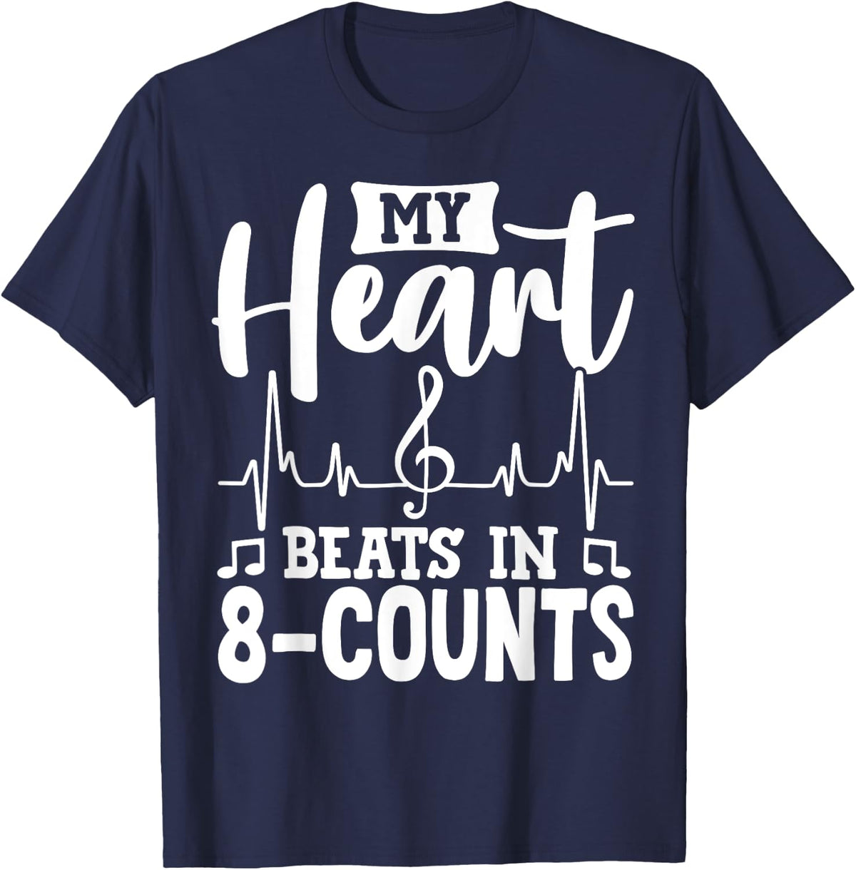 Choreographer Quote For Musical Theater Directors T-Shirt - Navy Blue