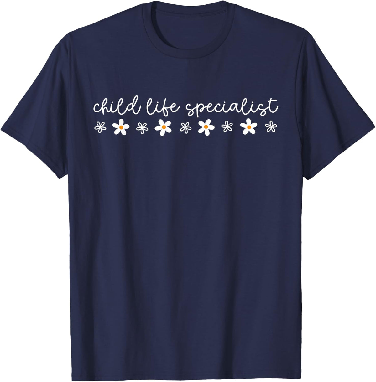 Child Life Specialist Cute CLS Play Therapy CCLS Healthcare T-Shirt - Navy Blue