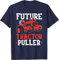 Future Tractor Puller Tractor Pulling Tractorpulling T-Shirt - Navy Blue